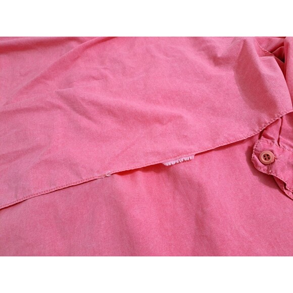 Tarpon Wear Vented Fishing Shirt Pink Roll Up Sleeves Boating Nylon USA Made - Picture 6 of 10